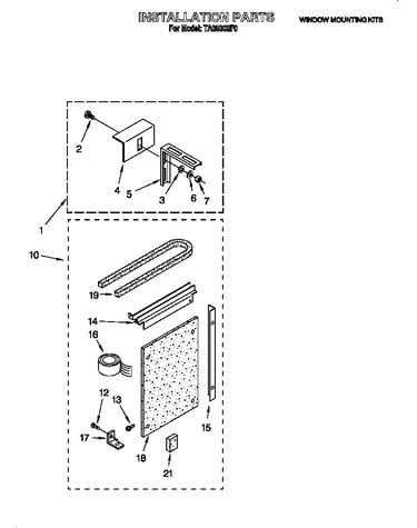 Installation parts