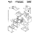Whirlpool RBD305PDQ1 lower oven diagram