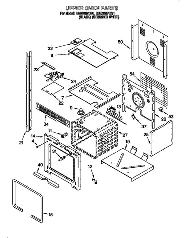 Upper oven