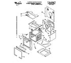 Whirlpool RBD307PDQ1 lower oven diagram