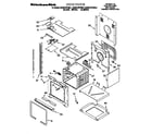 KitchenAid KEBS107DBL1 oven parts diagram