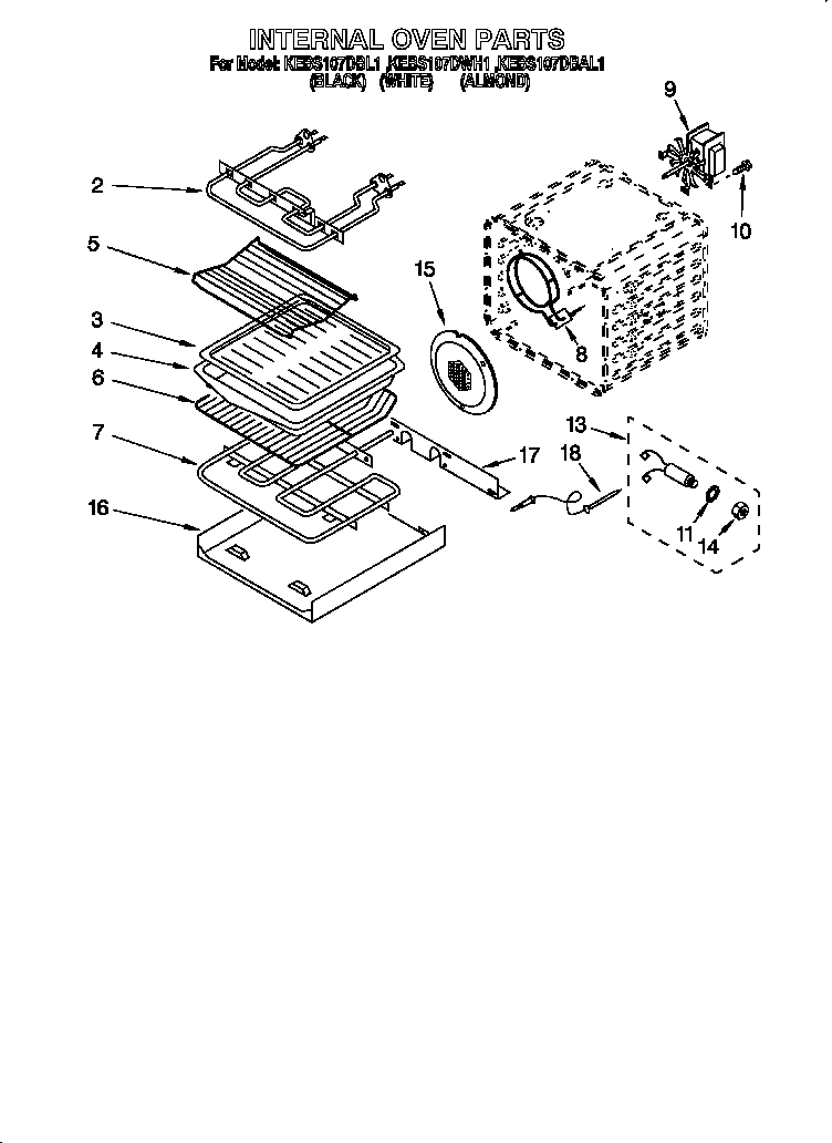 Internal oven