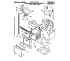 KitchenAid KEBS277DBL1 oven parts diagram