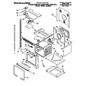KitchenAid KEBS277DAL1 oven parts diagram