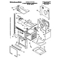 KitchenAid KEBS208DBL1 oven parts diagram