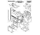 KitchenAid KEBS208DWH1 oven parts diagram