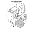 KitchenAid KESC300BBL5 oven chassis diagram