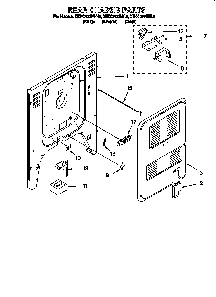 Rear chassis