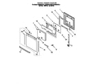 KitchenAid KEBS207DAL1 door diagram