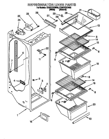 Refrigerator liner