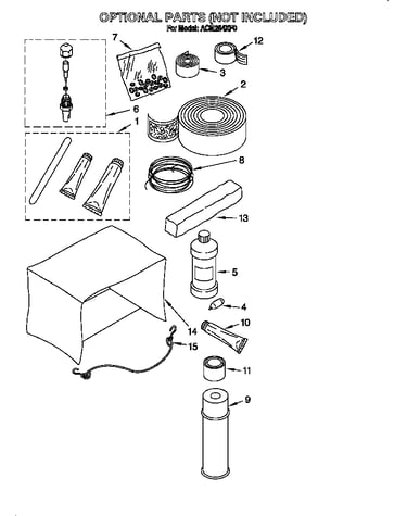 Optional parts (not included)