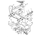 Roper FGS335EQ0 manifold parts diagram