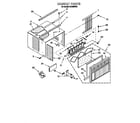 Crosley CA12WRV0 cabinet parts diagram