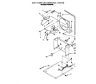 KitchenAid BPDH4000FS0 air flow and control parts diagram