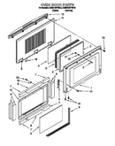 Oven door