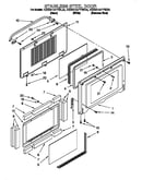 Stainless steel door