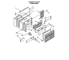 Whirlpool ACM122XF0 cabinet diagram