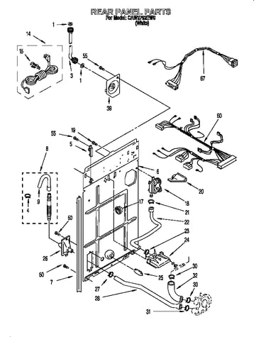 Rear panel