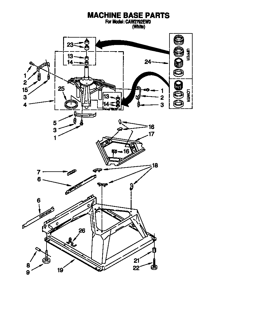 Machine base