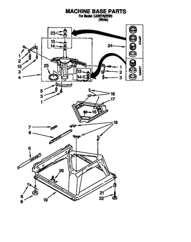 Machine base
