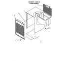 KitchenAid BPDH2500FS0 cabinet parts diagram