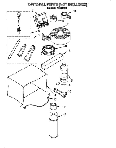 Optional parts (not included)