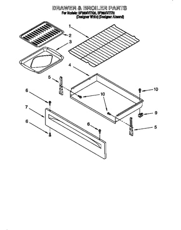 Drawer and broiler