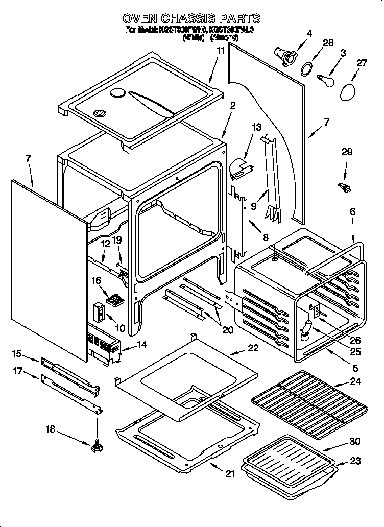 Oven chassis