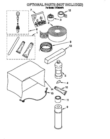 Optional parts (not included)