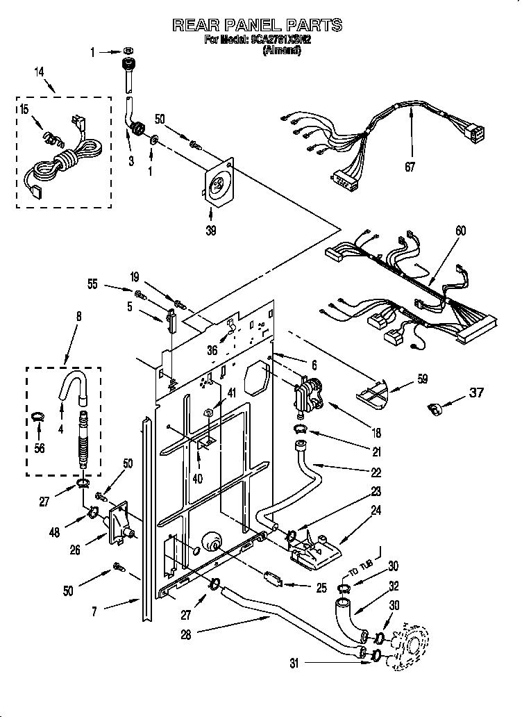 Rear panel