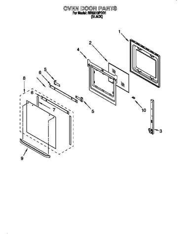 Oven door