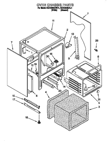 Oven chassis