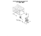 KitchenAid KEMS377BBL0 magnetron and air flow diagram