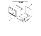 KitchenAid KEMS377BBL1 microwave compartment diagram