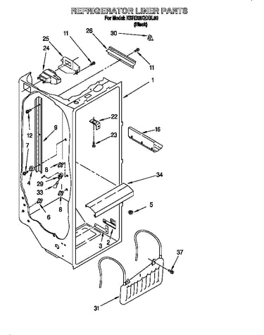 Refrigerator liner