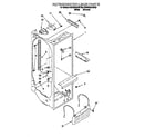 KitchenAid KSRS22QDAL00 refrigerator liner diagram