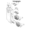 KitchenAid KSRS22QDWH00 freezer liner diagram