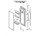 KitchenAid 4KSRS25QDA00 refrigerator door diagram