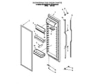 KitchenAid KSUS22QDWH00 refrigerator door diagram