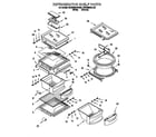 KitchenAid KSUS25QDAL00 refrigerator shelf diagram