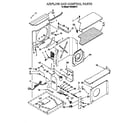 Whirlpool TA24004F0 airflow and control diagram