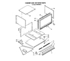 KitchenAid KEMI300SBL1 cabinet and air flow diagram