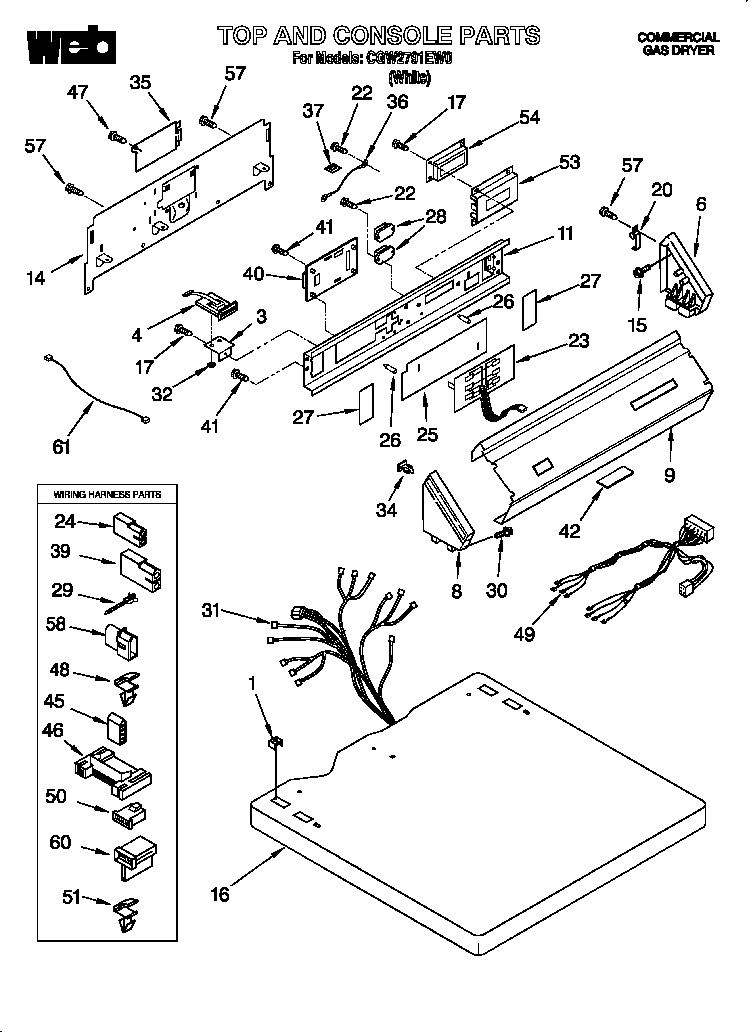 Top and console