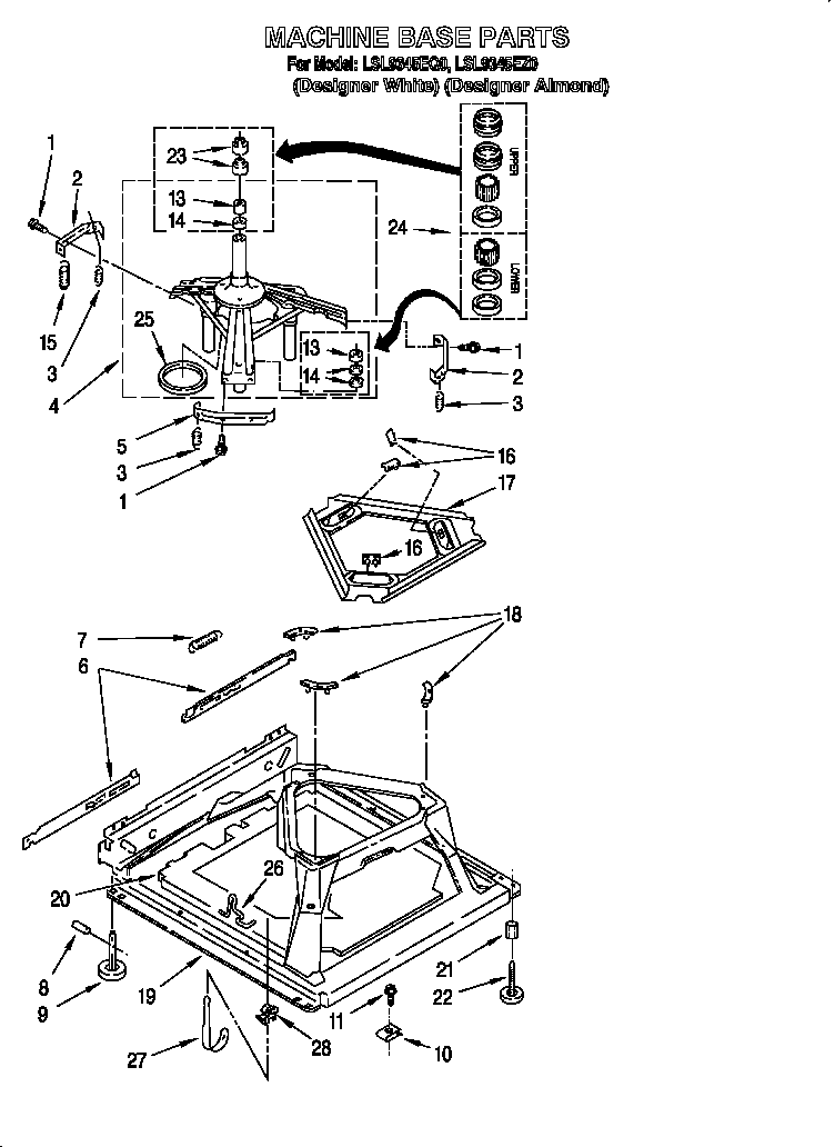 Machine base