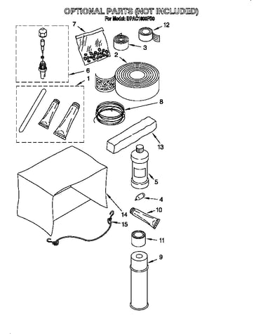 Optional parts (not included)