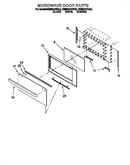 Microwave door