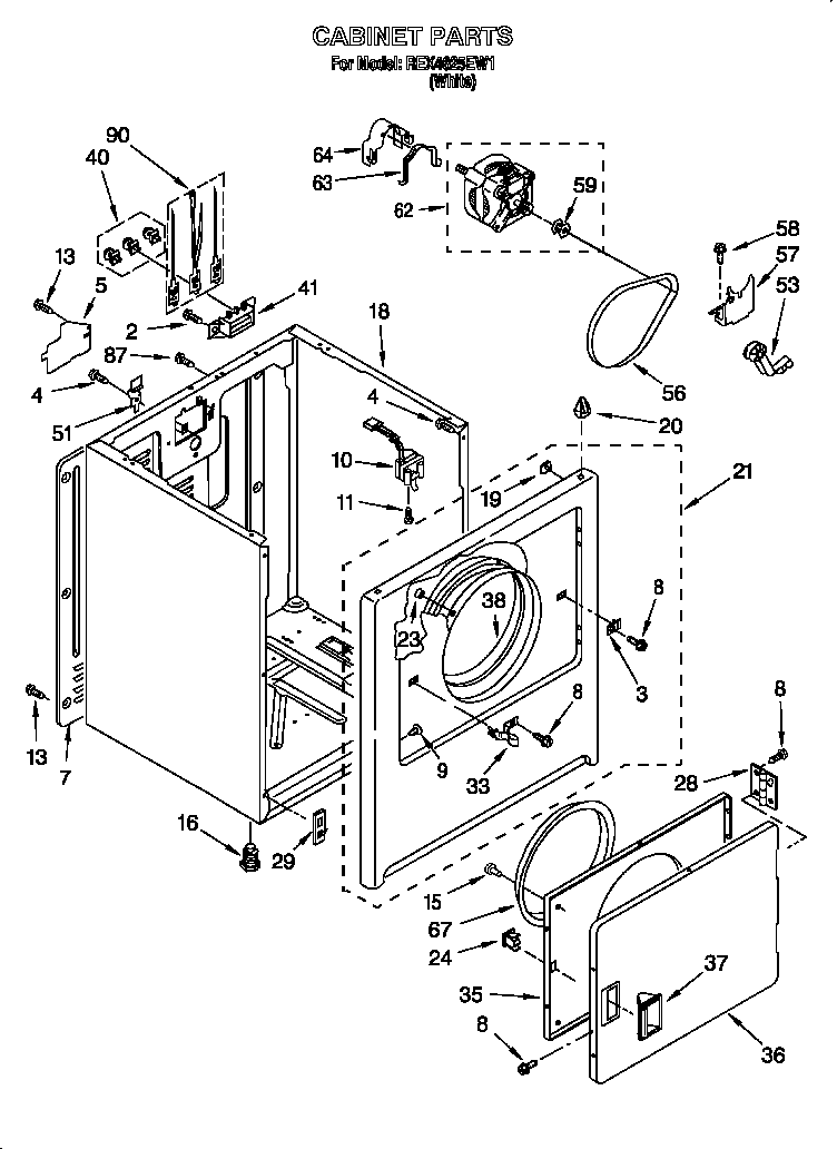 Parts diagram