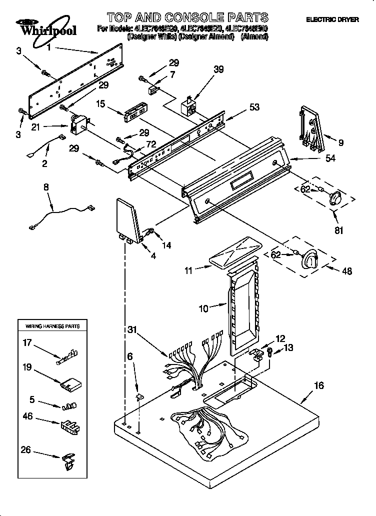 Parts diagram