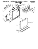 Frame and console