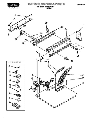 Top and console